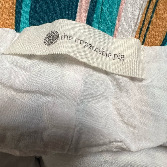 Anthropologie The Impeccable Pig Striped Pants- Large - Picture 10 of 11